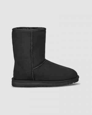 Black Men UGG Classic Short Boots | AUG8618S