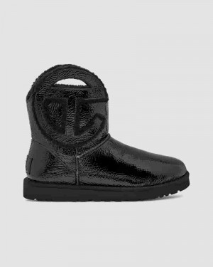 Black Men UGG X Telfar Logo Mini Crinkle Boots | AUJ8616P