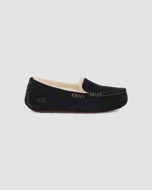 Black Women UGG Ansley Slippers | AUQ8633M