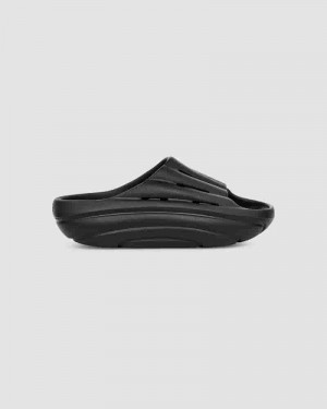 Black Women UGG FoamO Slide Sandals | AUR8681V