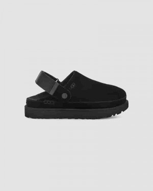 Black Women UGG Goldenstar Clog Sandals | AUW8686N