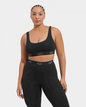 Black Women UGG Gwendolynn Bralette Bras | AUK8511O