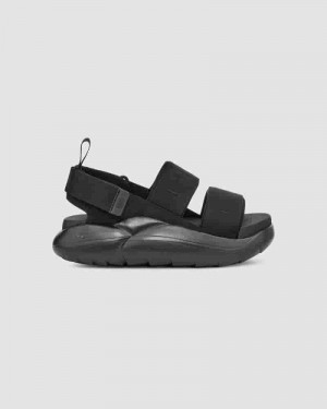 Black Women UGG LA Cloud Sport Sandals | AUU8691Z