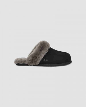 Black / Grey Women UGG Scuffette II Slippers | AUB8656E
