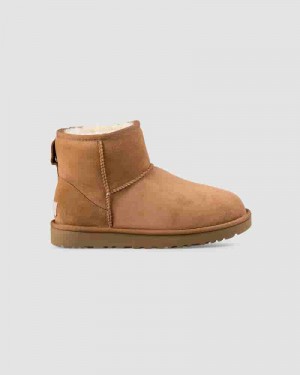 Brown Kids' UGG Classic Mini II Boot Boots | AUV8558R