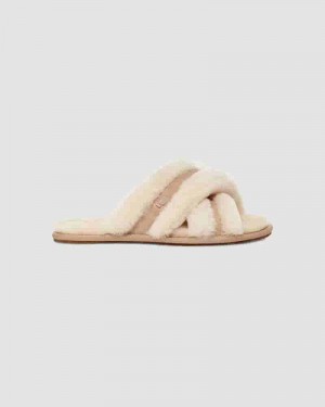 Brown Kids' UGG Scuffita Slippers | AUT8524C
