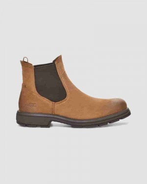 Brown Men UGG Biltmore Chelsea Boots | AUD8620F