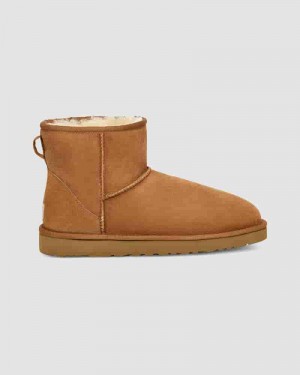 Brown Men UGG Classic Mini Boots | AUA8622H