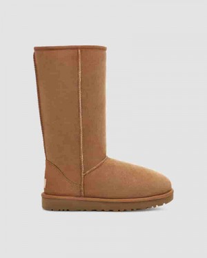 Brown Women UGG Classic Tall II Boots | AUC8715T