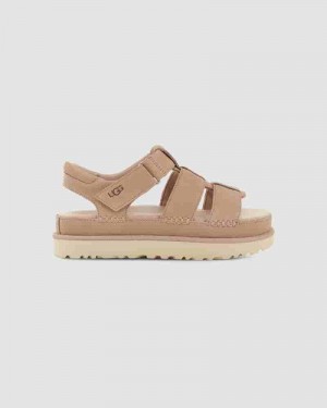 Brown Women UGG Goldenstar Strap Sandals | AUY8690X