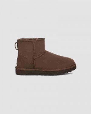 Chocolate Kids' UGG Classic Mini II Boot Boots | AUC8559T