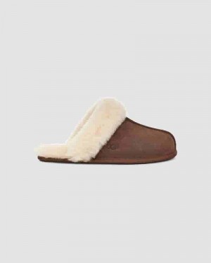 Chocolate Women UGG Scuffette II Slippers | AUV8662R