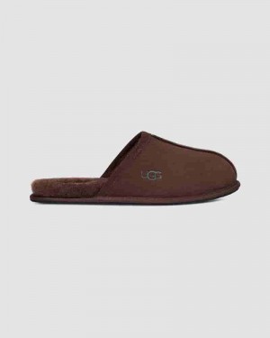 Coffee Men UGG Scuff Slippers | AUE8583B