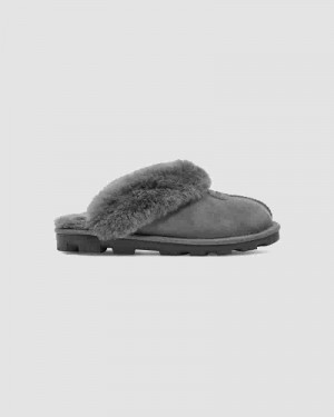 Grey Kids' UGG Coquette Slipper Slippers | AUA8518H