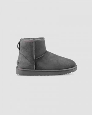 Grey Women UGG Classic Mini II Boots | AUX8705Y