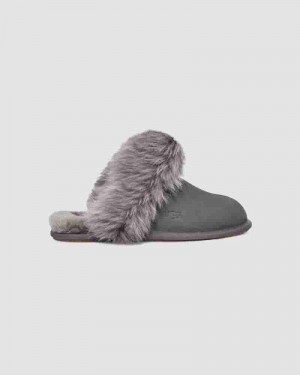 Grey Women UGG Scuff Sis Slippers | AUZ8652U