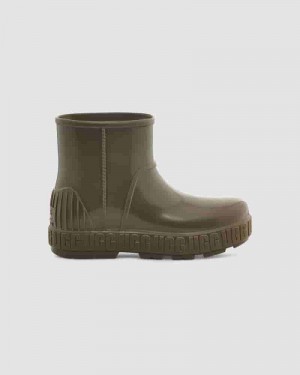 Olive Women UGG Weather Drizlita Boots | AUQ8737M