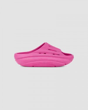 Pink Women UGG FoamO Slide Sandals | AUE8682B