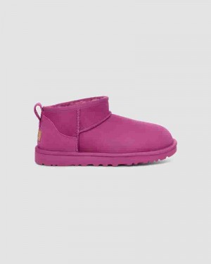 Purple Women UGG Classic Ultra Mini Boots | AUL8718I