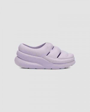 Purple Women UGG Sport Yeah Clog Sneakers | AUL8510I