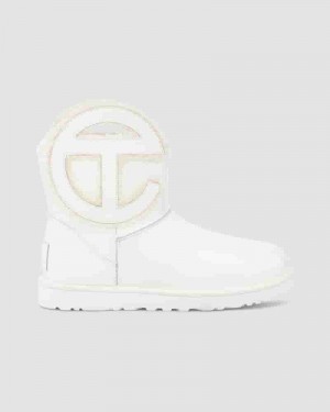 White Men UGG X Telfar Logo Mini Crinkle Boots | AUK8615O