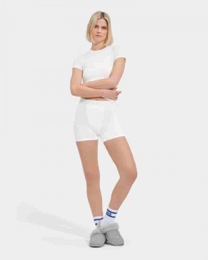 White Women UGG Alexiah Boy Shorts | AUU8626Z